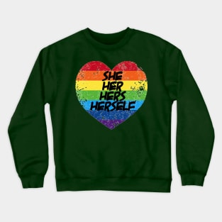 She pronouns Crewneck Sweatshirt